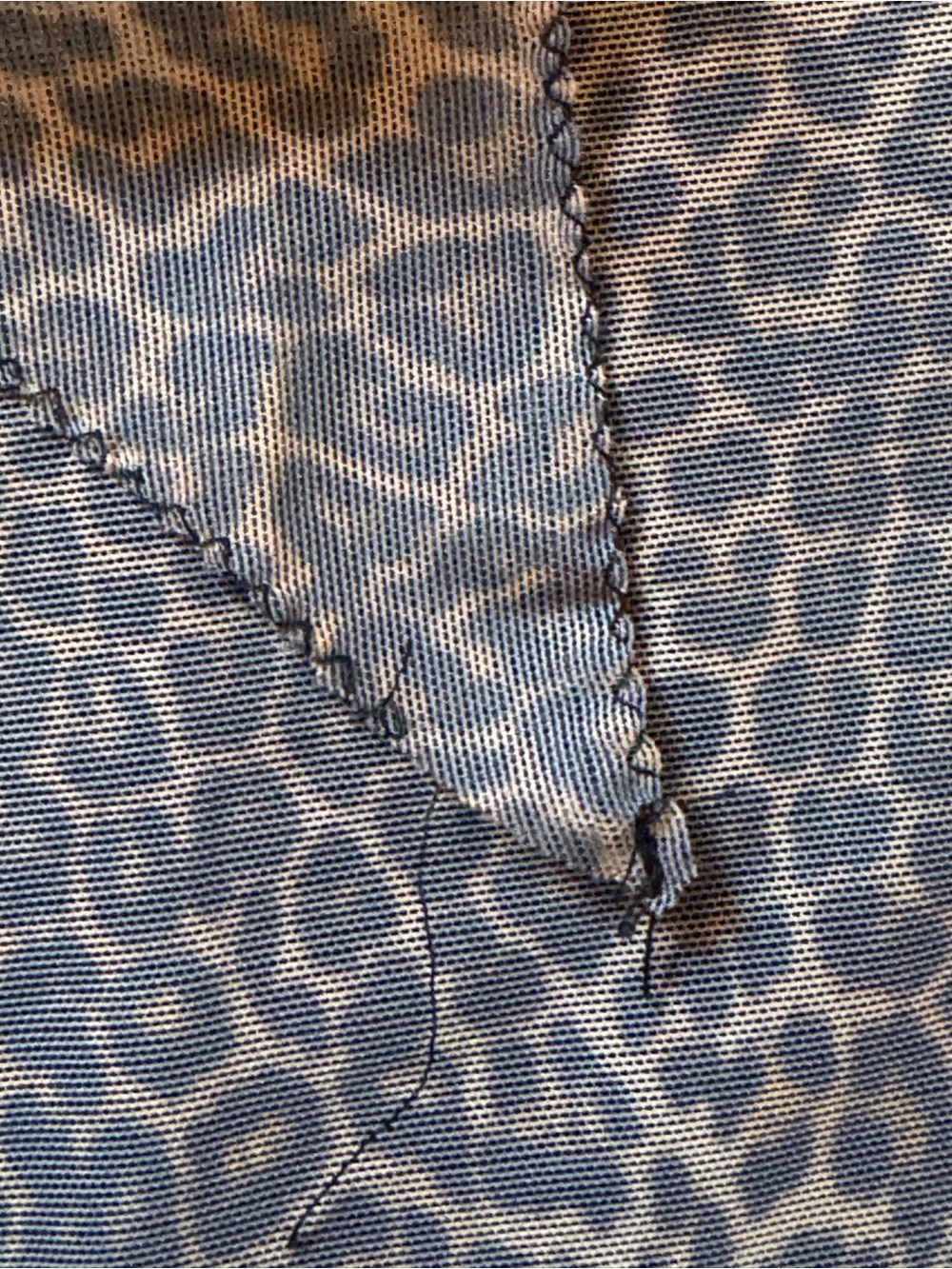 Adam Selman Sport Cropped Mesh Tank & Mini Sarong Set | Leopard | M/S-M | NWOT - Picture 9 of 9